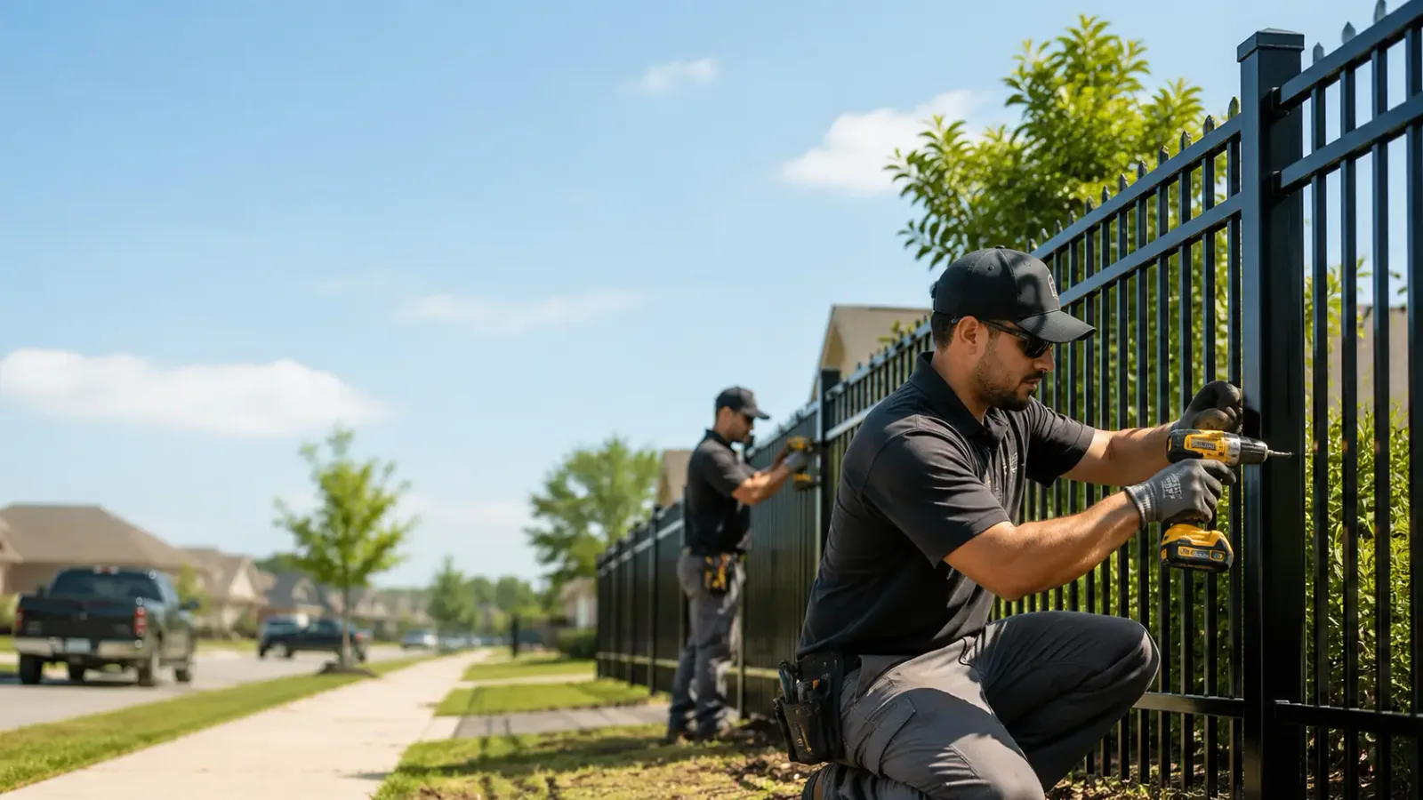 Metal Fence Installation in Bloomfield, NY
